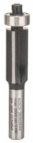 Bosch Professional Bündigfräser Standard for Wood (für Holz, Ø 12,7 mm, Arbeitslänge 25,4 mm, Zubehör Handfräse), Ø 12,7 mm / Arbeitslänge 25,4 mm