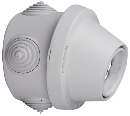 Legrand 060152 E27 Douille Patère Plexo, Gris