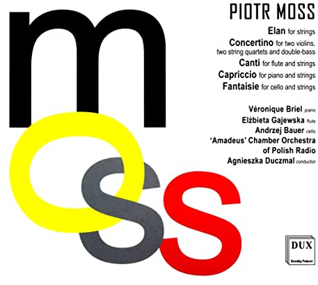 Moss: Elan/Concertino/Canti/Capriccio/Fantaisie