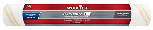 Wooster Brush RR667-18 Inch Pro Doo Z FTP Roller Cover, 1/2-Inch Nap