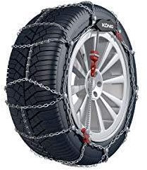 Schneeketten-Set - König CL-10 Schneeketten ADAC TESTSIEGER für 205/45 R16 im Set mit hochwertigen Handschuhen