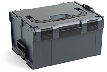 Mallette à outils vide L-BOXX 238 anthracite | Taille 3 | Système de transport innovant pour organisation efficace des outils​