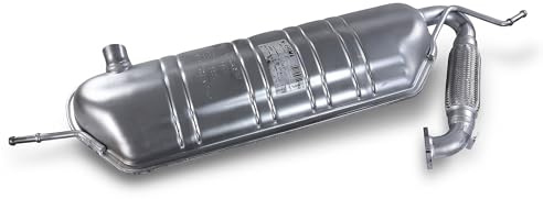 VEGAZ MS-496 Endschalldämpfer Kompatibel mit SMART FORTWO Coupe 451 1324900015