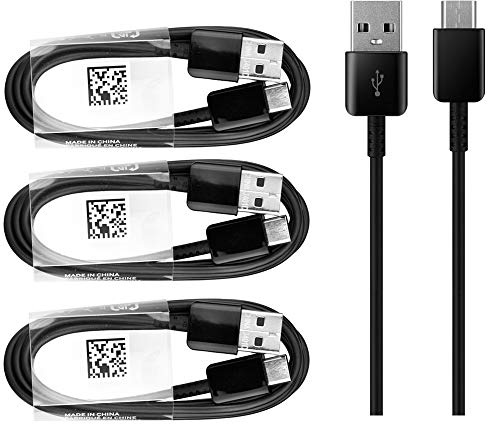 Samsung - 3 cavi USB di tipo C originali XXL da 150 cm per Samsung Galaxy S9, S9 Plus, S8, S8+, Note 8, A3 (2017), A5 (2017), A7 (2017), Note 8, Note 9 USB C, ricarica rapida