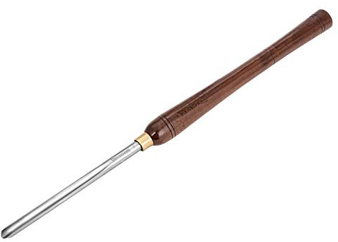 IMOTECHOM 1/2-Inches HSS Bowl Gouge Lathe Chisel Wood Turning Tools with Round Plastic Box and Hanging Bag