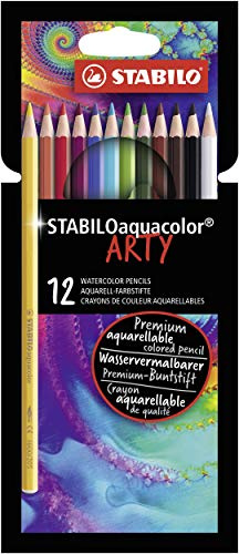 STABILO - Aquarell-Buntstift - STABILOaquacolor | ARTY, 12er Pack