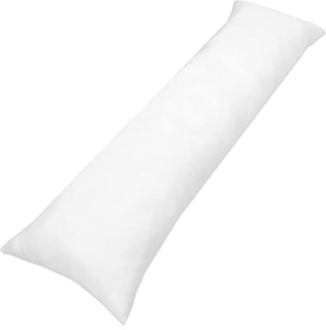 Totsy Baby Kissenfüllung für Seitenschläferkissen Schwangerschaftskissen 40x145 cm Einlage für Kuschelkissen Schlafkissen Pregnancy Pillow Stillkissen Kissen für Erwachsene Seitenschläfer Weiß