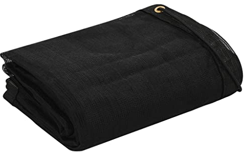 Catherinol Anhängernetz, Containernetz Hängernetz für die perfekte Ladungssicherung HDPE 2,5x3,5 m Schwarz