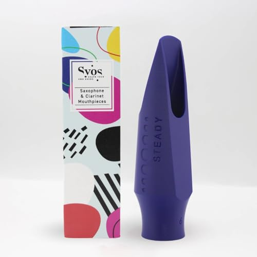 SYOS Tenor Saxophone Mouthpiece Steady Tip 7 Balanced Tone for Jazz & Pop