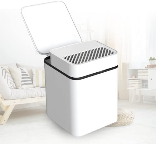 PanHuiWen Mini Lave Linge Pas Cher Et Sécheuse 4.5L Petite Machine à Laver Portable Turbo éLectrique pour Les Voyages, La Maison, Les Voyages d'affaires,White-Drying