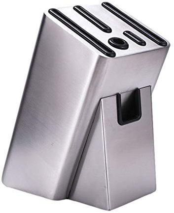 Portacuchillos de Acero Inoxidable Moderno, Bloque Universal para Cuchillos, Estuche para Cuchillos, Organizador de Almacenamiento, Accesorios para Cuchillos de Cocina
