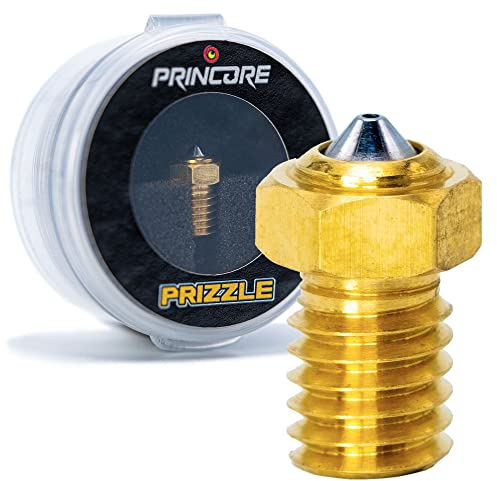 Princore PRIZZLE - 3D Drucker Düse V6 - gehärteter Stahl - für 1,75mm Filament - für Carbon/Kohlefaser Filament (0,6mm)