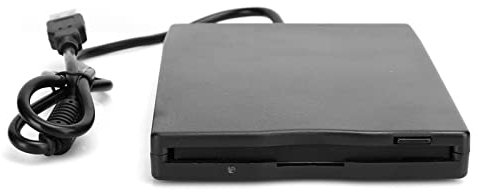 Unità Floppy Disk Esterna USB da 3,5 pollici Portatile Rimovibile Lettore di Schede Accessorio per Computer Nessun Driver in più richiesto Plug and Play