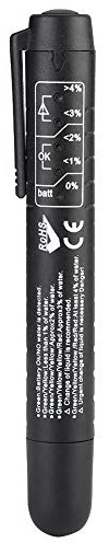 Aramox Stylo Testeur de Liquide de Frein de Voiture, Outil de Test de Voiture pour DOT3/4/5