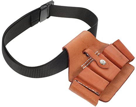 Hemobllo Gardening Tools Belt Bag with 5-Pocket Shears Pouch and Sturdy Nylon Waist Strap Tool Waist Pouch for Garden Pruning