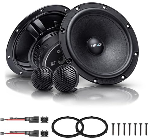 Option högtalare kompatibel med Opel Corsa F – Plug & Play högtalarsystem, 70 Watt RMS, 3 ohm, 90 dB