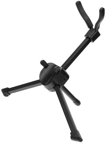 BESTonZON Saxophonständer Für Tenorsaxophon Und Tragbar Sicherer Halter Aus Langlebigem Material Für Musikliebhaber Ledertragetasche
