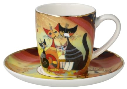 Goebel Tazzina da caffè Gatti in autunno Rosina Wachtmeister