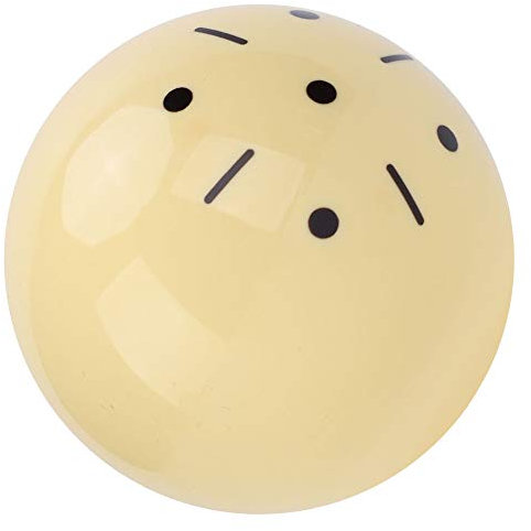 Yctze Training Queue Ball Pool Training Praxis Billard Billard Standard Large Snooker Übung Trainingspraxis (Amerikanischer Stil 57.2MM)