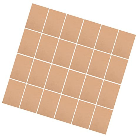 Operitacx 80St Leere Marmelade memo karten graffikarte card index cards card Spielkarten leere karten mit ringen Kartenspiele multifunktionale Blankokarten Wortkarten Papier Brown