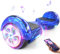 6.5 Zoll Electric Scooter with Bluetooth & Flashing LED Tires & Light-Up Motors, All Terrains Hoverboard for Boys Girls Kids Teens
