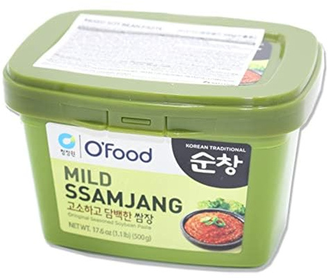 Korean Mild Ssamjang (Seasoned Soybean Paste) 500g Dipping and veg meat wrap