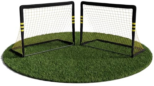 FRIEDO Pop-up (2er Set) Fußballtore Kinder inkl. Tragetasche, 90x120cm