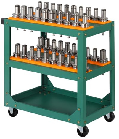 Robuster Rollwagen mit Rädern, industrieller Allzweckwagen für Garage, Lager und Service-Reparatur, vielseitiger Werkzeughalter für einfache Mobilität und Organisation