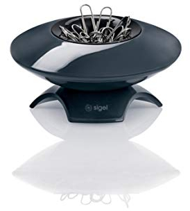 SIGEL SA161 Klammernspender Eyestyle dunkelgrau