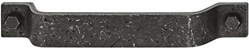 Gedotec Schubladengriff Antik Möbelgriff Vintage schwarz im Landhausstil - H10121 | Kommoden-Griff mit Bohrabstand 160 mm | Metall used-look antik | 1 Stück - Design Bogengriff Küche mit Schrauben