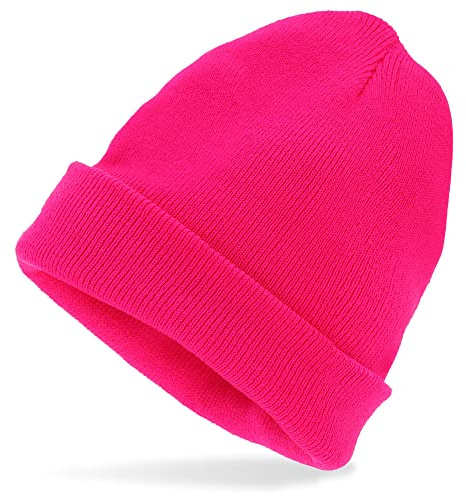 W WIDMANN MILANO Party Fashion - Bonnet pour adultes, bonnet tricoté aspect laine, bonnet d'hiver, soirée à thème années 80, carnaval