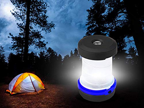 Linterna farolillo LED extensible para camping