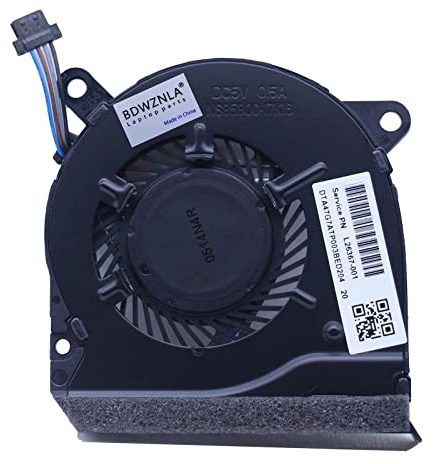 BDWZNLA Replacement New Laptop Discrete Graphics Card Cooling Fan for HP Pavilion 14-CE 14-ce1004tx/1005tx/1006tx TPN-Q207 14-CE0010CA 14-CE1058WM Series L26368-001 L26367-001 NS85B00-17K16 Fan