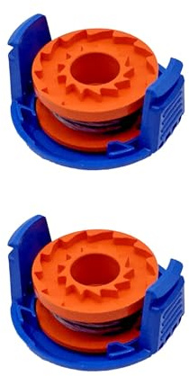 Puupaa Spool & Line Spool Cover Kit For MacAllister MGTP18Li for Garden Grass Lawn Strimmer Trimmer 2.5m Length 2 PCS