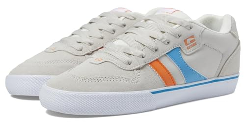 Globe Herren Tilt Skateboardschuh, Wolke/Blau/Orange, 42 EU, GBENCO2