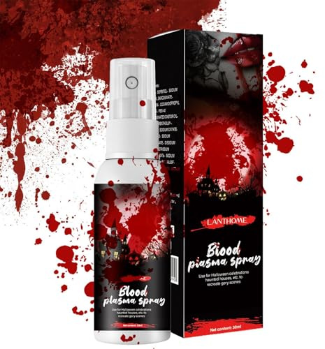 Trucco Di Sangue Falso - Sangue Con Effetti Speciali Per Halloween E Teatro | Formula Realistica E Sicura, Facile Da Pulire, Perfetta Per Ferite Sanguinose, Looks Di Vampiro, Cosplay E Trucco
