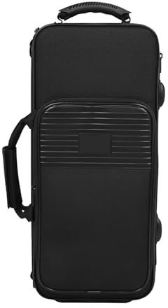 Fitooles Trompetenkoffer mit Rollen und Rucksackgurt, gepolsterte Schulter und Griff für einfachen Transport Trompetenreise