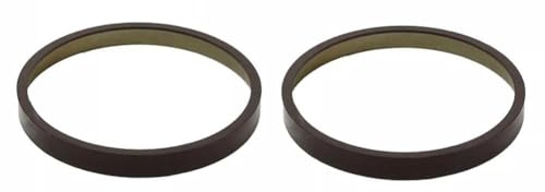 HEBEOT 2 x ABS-Ring Hinterachse Geschwindigkeitssensor Ring Reluktorringe für Mercedes W204 W211 W212 R230 A2303570182 Ersatzteil Autozubehör