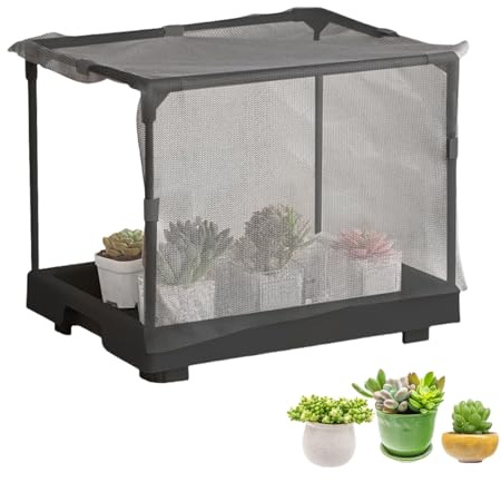 Serra da interno, piccola casa per piante, protezione invernale, strumento per la coltivazione di ortaggi per balcone, cortile, appartamento, giardinaggio