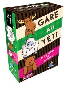 Blue Orange - Gare au Yéti - Jeu de Société - Ambiance - Cartes - Collection Animaux - Rapidité - Idéal Entre Amis ou en Famille - A Partir de 7 Ans