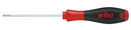 Wiha Schraubendreher SoftFinish® Schlitz mit Rundklinge für tiefliegende Schrauben (32384) 6,0 mm x 300 mm