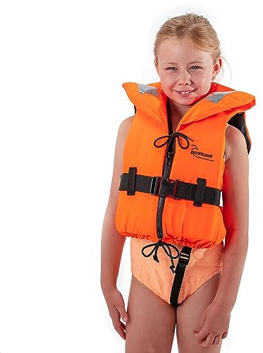 Bluewave MP 100N 20-30kg Kids Lifejacket (5-8 years) Orange
