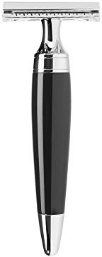 MÜHLE Rasierhobel - Stylo Serie - Edelharz schwarz