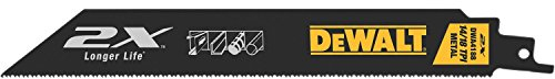 DEWALT 9-Inch Reciprocating Saw Blades, 14 TPI, 5-Pack (DWAR9114)