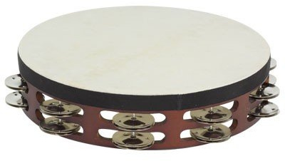 Stf classics stf5065 für Tamburin Double 25 cm C/Nogal Fell stf5065