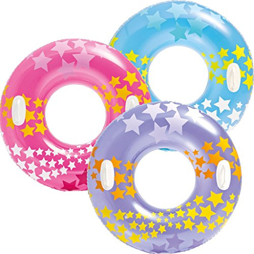 Intex 3 Pack Stargaze 36 Swim Tubes with Handles, Multicolor