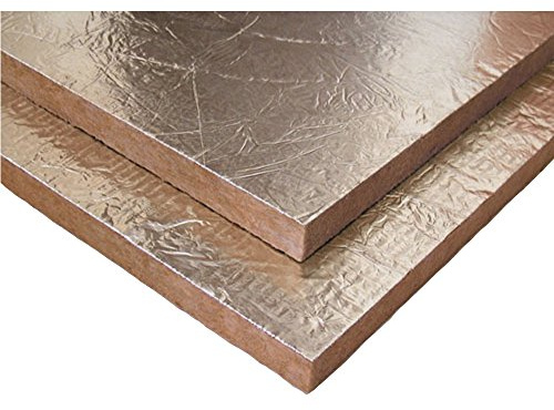 Sainter® Caja de 10 Placas Lana de Roca, Especial para el aislamiento Chimeneas, gran densidad 100kg/m³. Marca líder en el sector.