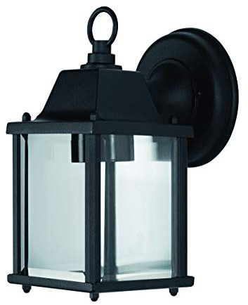 LEDVANCE Applique et Plafonnier à LED, Luminaire pour Applications extérieures, Douille E27, Endura Classic Lantern SQ Noir