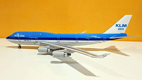 InFlight 200 IF744KLA0620 KLM Asia Boeing 747-406M PH-BFD mit Ständer, Maßstab 1:200, Druckguss-Modell
