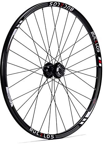 BUCKLOS MTB Wheelset 26 27.5 29 Quick Release Disc Brake 32H Mountain Bike Wheels, High Strength Aluminum Alloy Rim Black Bike Wheel, Suitable 8-10 Speed Cassette Mountain Bike Wheelset
